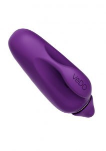 VeDO Vivi Rechargeable Silicone Finger Vibrator - Deep Purple