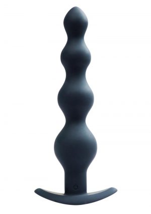 VeDO Earth Quaker Rechargeable Silicone Anal Vibrator - Just Black