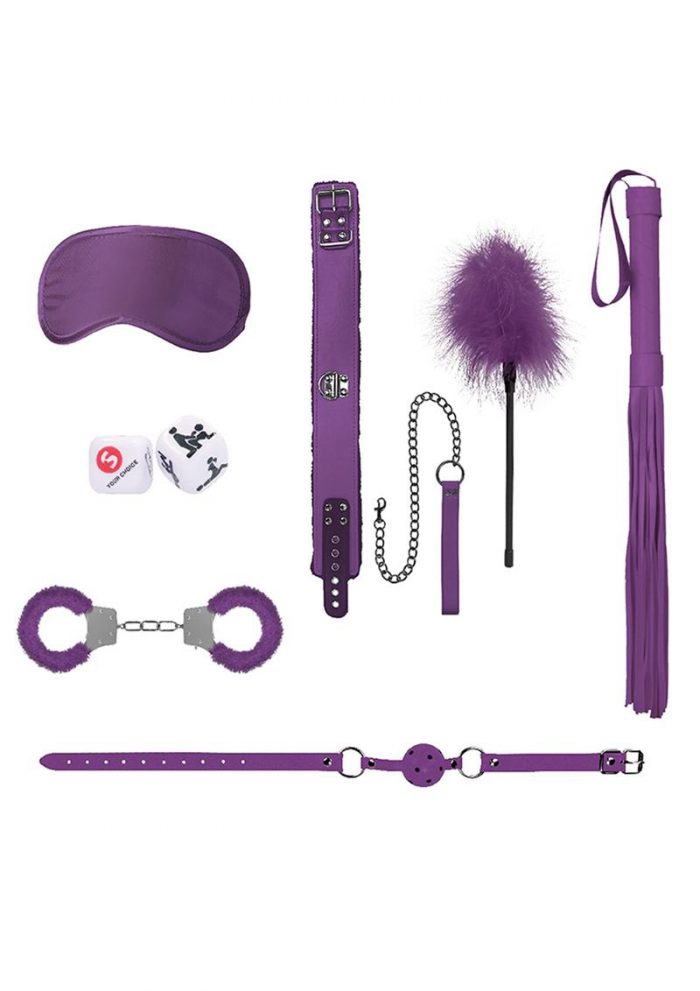 Ouch! Kits Introductory Bondage Kit #6 6pc - Purple