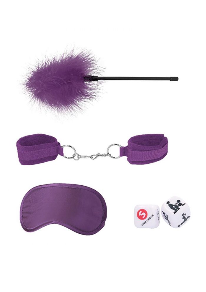 Ouch! Kits Introductory Bondage Kit #2 4pc - Purple