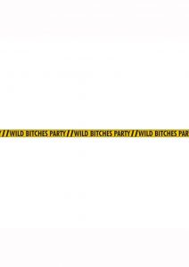 Wild Bitches Party Tape - Yellow/Black