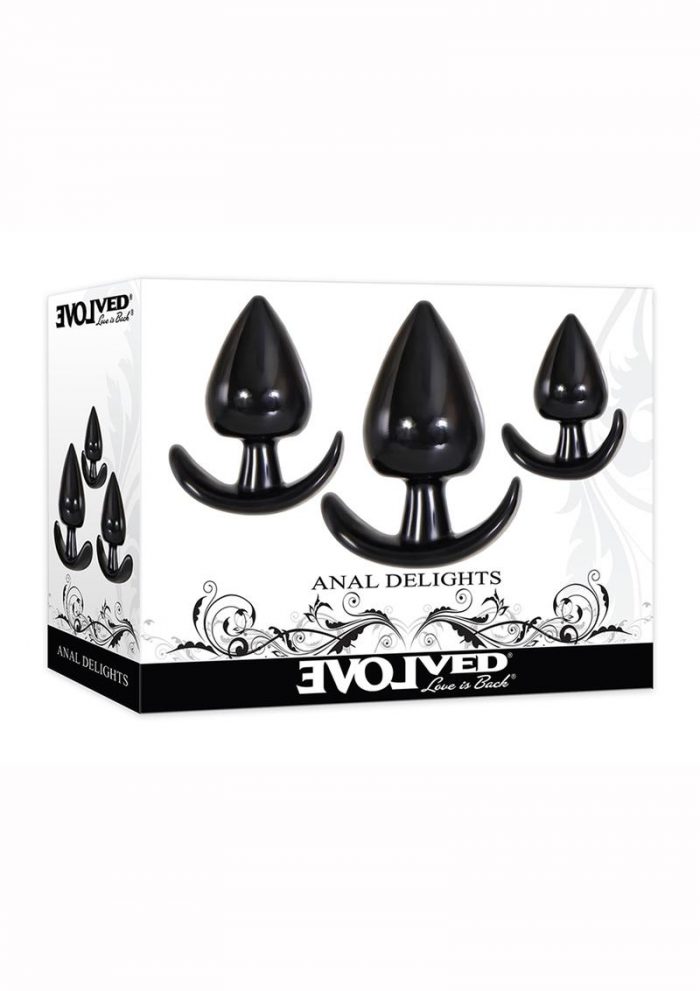 Anal Delights Anal Training Kit - Black