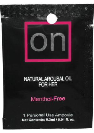 Sensuva On Natural Arousal Oil For Her .3ml (24 Per Refill)
