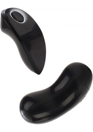 Dr Laura Berman Lottie Remote Panty Pleaser Vibrating Panty Massager With Remote Control - Black