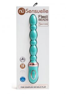 Sensuelle Flexii Beads Silicone Rechargeable - Electric Blue
