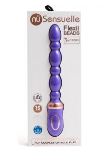 Sensuelle Flexii Beads Silicone Rechargeable - Ultra Violet