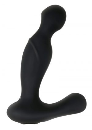 Adam andamp; Eve Adam`s Rotating P-Spot Rechargeable Silicone Massager With Remote Control - Black