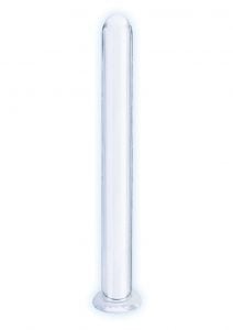 The 9`s - Glass Thins Cylindrical Glass Plug - Clear