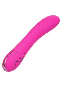 Insatiable G Inflatable G-Wand Silicone Rechargeable Vibrator - Pink