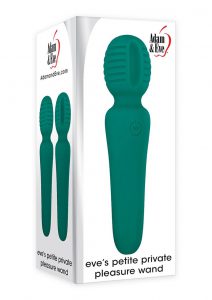 Adam andamp; Eve Eve`s Petite Private Pleasure Silicone Rechargeable Wand - Green