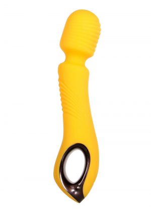 Buttercup Silicone Rechargeable Massager Wand - Yellow