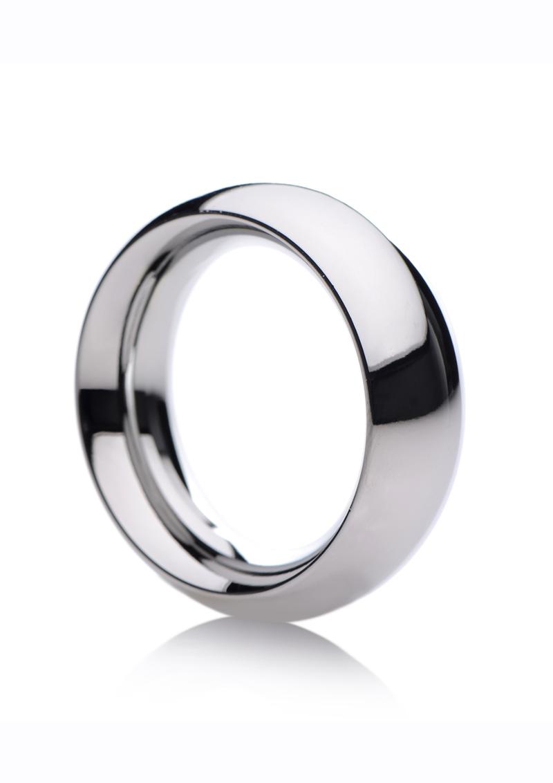 Master Series Sarge 1.5 Stainless Steel Erection Enhancer Cock Ring - Silver