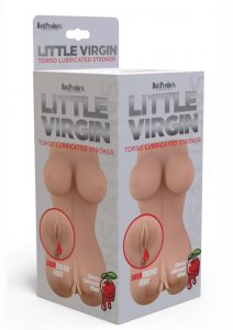 Skinsations Little Virgin Silicone Torso Masturbator - Vanilla