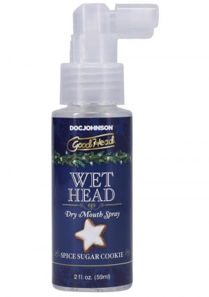 GoodHead Holiday Wet Head Dry Mouth Spray 2oz - Spice Sugar Cookie