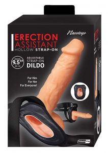 Erection Assistant Hollow Strap-On 9.5in - Vanilla