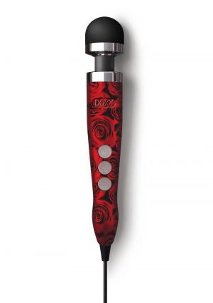 Doxy Die Cast 3 Wand Plug-In Wand Massager - Rose Pattern