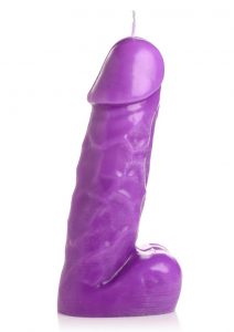 Master Series Passion Pecker Purple Dick Drip Candle