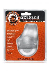 Oxballs Ball Sling with Ball Splitter Strap - Clear Ice