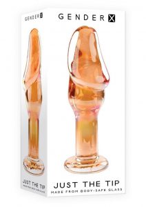 Gender X Just The Tip Glass Dildo - Multicolor