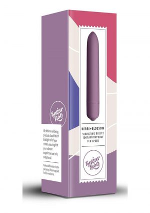 Sugar Boo Berri Blossom Vibrator - Purple