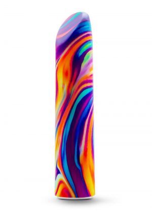 Limited Addiction Psyche Rechargeable Power Vibe - Rainbow