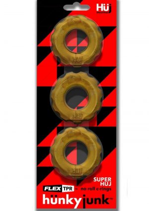 Hunkyjunk HUJ Cockings (3 Pack) - Bronze Metal
