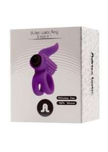 Alive Bullet Lastic Silicone Ring - Purple