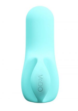 VeDO Nea Rechargeable Silicone Bullet Vibrator - Tease Me Turquoise