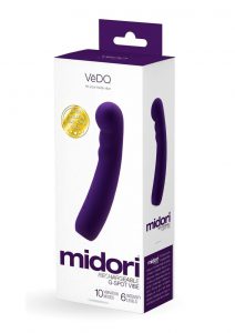 VeDO Midori Rechargeable Silicone G-Spot Vibrator - Deep Purple