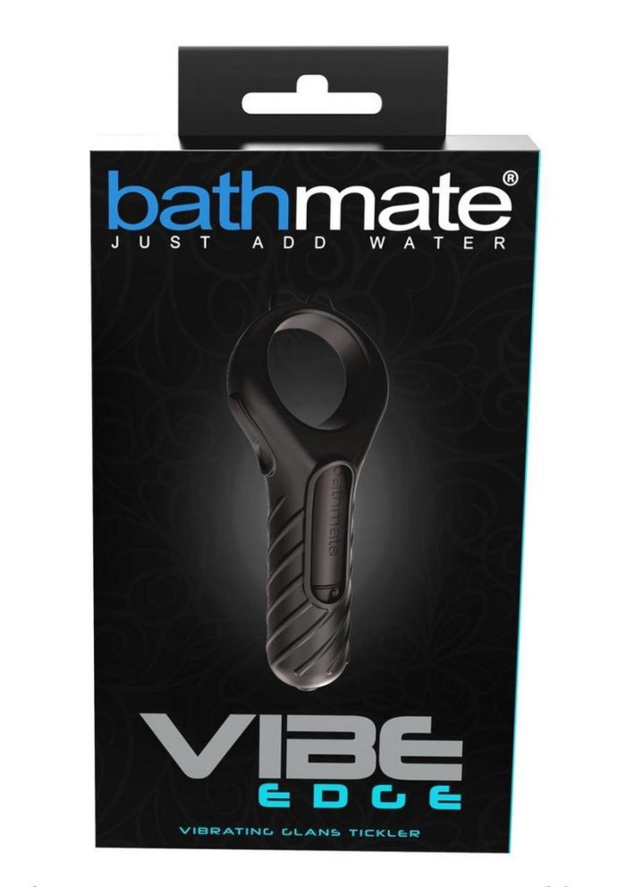 Bathmate Vibe Edge Rechargeable Silicone Bullet - Black