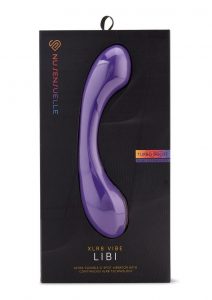 Nu Sensuelle Libi Flexible Rechargeable Silicone G-Spot Vibrator - Deep Purple