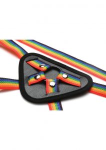 Strap U Ride the Rainbow Universal Strap-On Harness - Rainbow