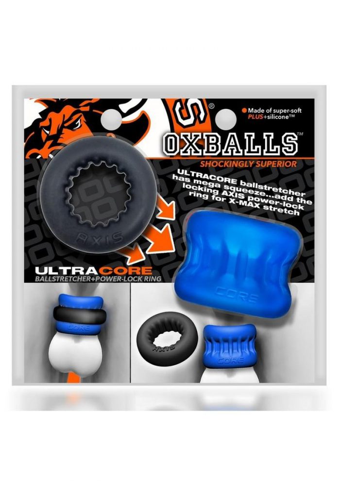 Ultracore Core Ballstretcher with Axis Ring - Blue Ice