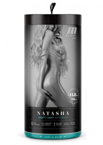 M Elite Soft and Wet Natasha Realstic Vagina Masturbator - Vanilla