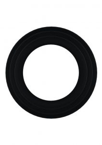 Rock Solid Tri-Pack Silicone Gasket Cock Ring - Black