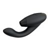 Womanizer Duo 2 Silicone Rechargeable Clitoral and G-Spot Stimulator - Black