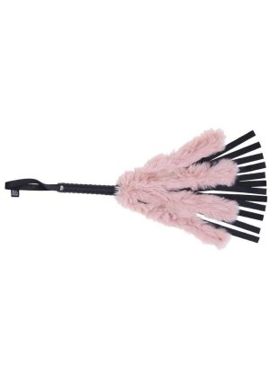 Sex and Mischief Brat Faux Fur Flogger Pink/Black
