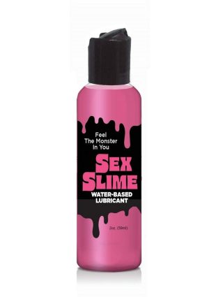 Sex Slime Water Based Lubricant 2oz - Pink