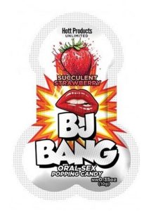 BJ Bang Popping Candy (24 per Bag) - Succulent Strawberry
