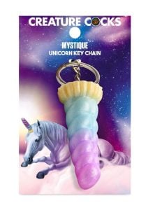 Creature Cocks Mystique Unicorn Keychain - Multicolor