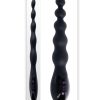 Zero Tolerance Backdoor Baton Rechargeable Silicone Anal Beads - Black