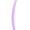 RealRock Crystal Clear Non Realistic Double Dildo 17in - Purple
